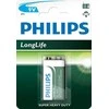 PHILIPS 6F22L1B/10 Baterija PHILIPS LONGLIFE 9V 6F22 (BLISTER OF 1)