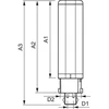 Philips CorePro LED PLC LED lemputė 6,5 W G24q-2 A+
