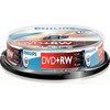 1x10 Philips DVD+RW 4,7GB 4x SP