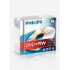 1x5 Philips DVD+RW 4,7GB 4x JC