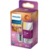 Philips Skaidri žvakė su kaitrinėmis siūlėmis 25 W P45 E27, 2,5 W, 25 W, E27, 340 lm, 15 000 h, šiltai švytinti