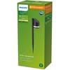 Philips Fyve pathway light 200 lm solar sensor IP44, juodas