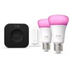 „Philips Hue Bridge Pro“ + 2 x E27 + šviesos reguliatorius