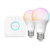 „Philips Hue E WCA 806 A60 E27“ 2 rinkiniai EU | E27 | 8 W | 16 milijonų spalvų, Baltos ir spalvotos šviesos