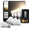 „Philips Hue W 810 A60 4P EU“ | E27 | Nuo šiltos iki vėsios baltos šviesos | „Bluetooth“, „Zigbee“