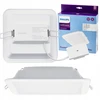 Philips Įleidžiamas šviestuvas Ledinaire DN065B G4 12W 1200lm 4000K LED12/840 12W 220-240V L150 SQ