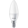 Philips LED classic Lampa 40W E14 Świeca Ciepłe 470lm matinė 6 vnt. P