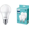 Philips LED Lamp E27 4-Pack 75W 4000K