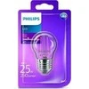 LED lemputė PHILIPS, P45, E27, 2 W, 250 lm, 2700 K