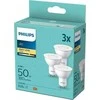 Lemputė Philips LED, PAR16, 2700 °K GU10 4.7 W 380 lm 3 vnt
