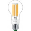 Philips LED standard E27 830 840lm 4W permatomas