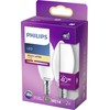 „Philips“ LED žvakinė lemputė E14, 2 vnt., 4,3 W (40 W), 2700 K, 470 lm