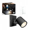 Philips LED prožektorius Hue Baltas Ambiance Runner GU10 Juodas