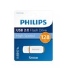 Oranžinis STICK Philips USB 2.0 128GB Snow Edition Sunrise Oranžinis