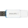 Philips USB 2.0 16GB Snow Edition Mėlyna