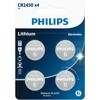 Philips PHILIPS baterija guzikowa lithium CR2450 4-pak - 2292445