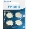 Philips CR2025 baterijos, 4 vienetų pakuotė