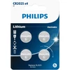 Philips CR2025 3V ličio elementų 4 vnt. pakuotė