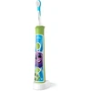 Elektrinis vaikiškas dantų šepetėlis Philips Sonicare For Kids, HX6352/11, žalias