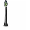 8 dalių šepetėlių galvučių pakuotė Philips Sonicare Optimal White HX6068/88, Juodos spalvos