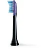 2 dalių šepetėlių galvučių pakuotė Philips Sonicare Premium Gum Care HX9052/88, juodos spalvos