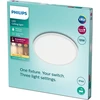 Lubinis šviestuvas Paviršinis LED šviestuvas PHILIPS SUPERSLIM, IP44, 18 W, 2700 K, 1500 lm, dimer., baltos sp., Ø29 cm