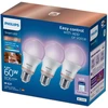 Philips Wiz Full Color Smart LED Bulb E27 3 gab. balta - Inteligentna żarówka