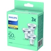 Philips Żarówka LED GU10, 4.6 W, 2700 K, 3 vnt.