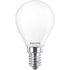 LED lemputė Philips P45, 4.3W, E14, 2700K, 470lm, matinė