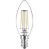 LED lemputės PHILIPS, E14, B35, 2700 K, 4,3W (=40W), 470 lm, NON-DIM, 3 vnt.