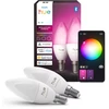 „Philips Hue“ E14 3,7 W RGBW B39 žvakių lemputės, 2 vnt. pakuotėje
