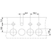 Phoenix Contact 10mm2 pilkojo HDFKV 10 (0709013)