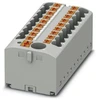 Phoenix Contact 3273374 Blok rozdzielczy PTFIX 6/18X2,5 GY, pilka złącze przemysłowe - 18 punktów przyłączeniowych o przekroju 2,5mm2