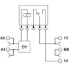 Phoenix Contact 6A 24V DC relės modulis 1Z PLC- RSC- 24DC / 1 / ACT (2966210)