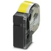 Phoenix Contact Nuolatinė terminė etiketė kasetėje, geltona su juodu spaudiniu, 18 mm, MM-EMLF (EX18)R C1 YEL/BK, skirta THERMOFOX 0803943 spausdintuvui