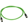 Phoenix Contact Tinklo kabelis 4 gyslų ekranuotas Tiesūs kištukai M12 PROFINET 100 Mb/s Tiesi lizdas M12 kod. D 5m NBC-M12MSD/ 5,0-93B/M12FSD (1407555)