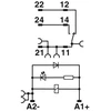Phoenix Contact relės modulis 1P 24V DC RIF-1-RPT-LDP-24DC/1X21 (2903342)