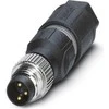 Phoenix Contact Jutiklio jungtis 3P paprasta M8 SACC-M 8MS-3QO-0,25- M (1441008)