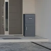 Phoenix Safe Co. skrzynka na listy Grafitowy Pudełko na paczkę Plienas (PB1121AAK)