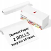 Phomemo Papier Termiczny Kartki Kasetė 2 Rolka Riedučiai Letter 216mm do Phomemo M832 / Q22-RMSG10-LTRM8