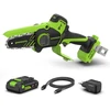 Šakų genėjimo grandininis pjūklas Greenworks CS1032GA2; 24 V; 10 cm; 1x2,0 Ah akum.