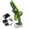 Grandininis pjūklas Greenworks G24MCS10K2; 10 cm; 24 V; 1x2,0 Ah akum.