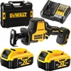 Akumuliatorinis tiesinis pjūklas DeWalt DCS369P2-QW; 2x5,0 Ah akum.