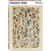 Dėlionė Piatnik Puzzle 1000 – Millot, PIATNIK Gėlės
