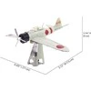 „Piececool Piececool“ metalo dėlionės 3D modelis – „Mitsubishi A6M Zero Airplane“