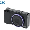Objektyvo gaubtas JJC Dekoratyvinis žiedas JJC RN-GR3 PURPLE pakaitalas Ricoh GN-1