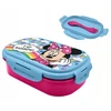 Kids Euroswan Pudełko śniadaniowe + sztućce, 21x14x6cm Minnie Mouse MN30016 Kids Euroswan