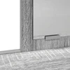 Makiažo stalas Pilkas Sonoma 100 x 41 x 140 cm Apdirbta mediena