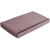 Pilkas aksominis pufas 76x38x38cm Ruhhy 26130