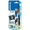 Pilot Pen Frixion tušinukas, juodas, 0,7 colio, ONE PIECE, 3 vnt.